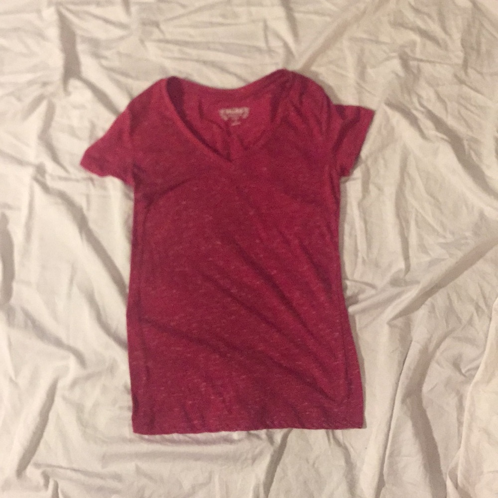 Pink V Neck